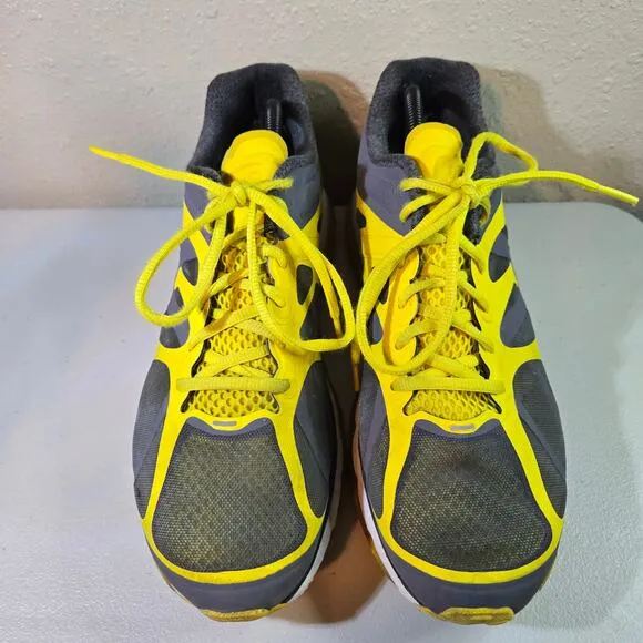 Nike Air Max  2012 Dark‎ Grey Black Chrome Yellow Shoes Men's Size 11