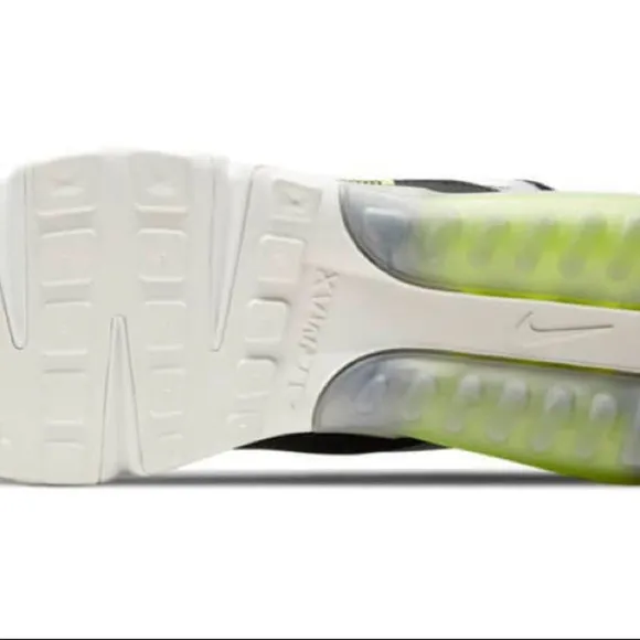 Nike Air Max 2090 Lemon Venom CT1803-001 Marathon Running Shoes Black Grey Limon