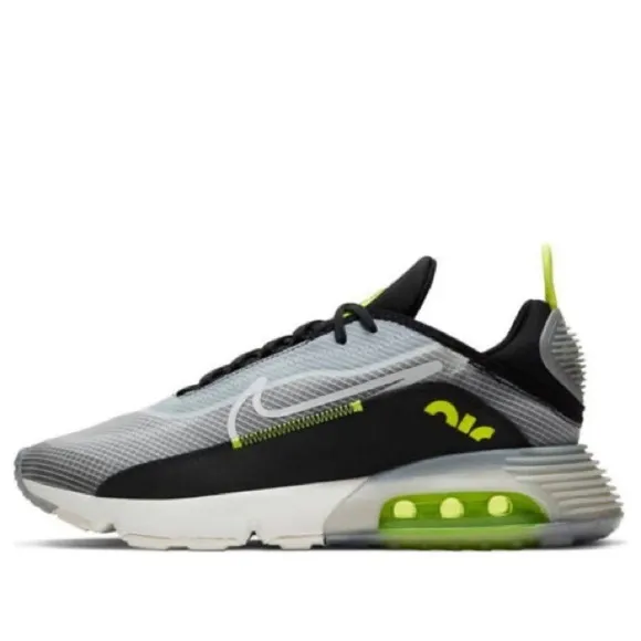 Nike Air Max 2090 Lemon Venom CT1803-001 Marathon Running Shoes Black Grey Limon