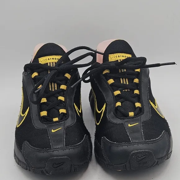 Nike Air max 340126-001 shoes size 5.5 Y black / yellow