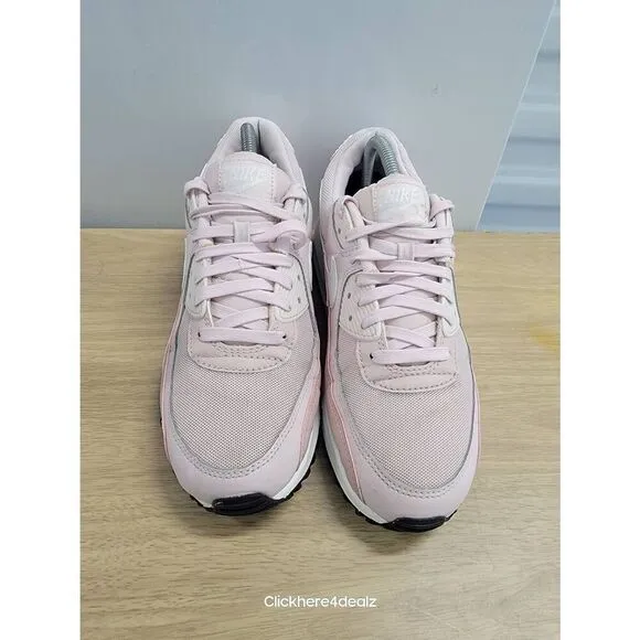 Nike Air Max 90 Pink Barely Rose Women's Running Shoes Size 10