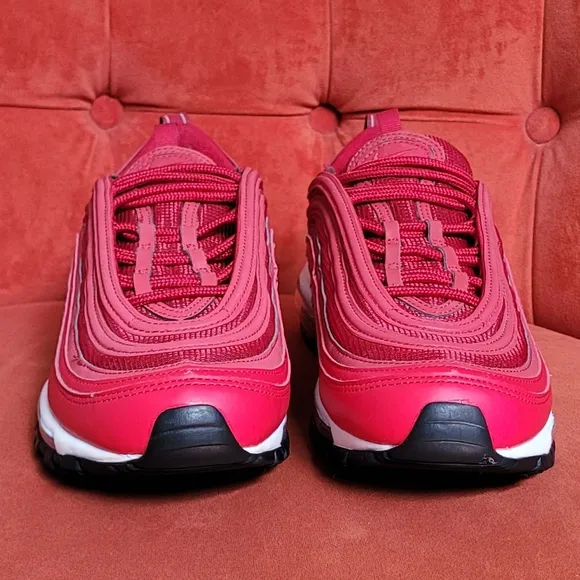 Nike Air Max 97 &quot;University Red White&quot; Women Sneakers Size 9