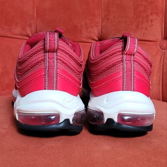 Nike Air Max 97 &quot;University Red White&quot; Women Sneakers Size 9