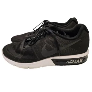 Nike Air Max Sequent Sneakers Mens 10.5 Black 719912-009 Fitsole Running Shoes