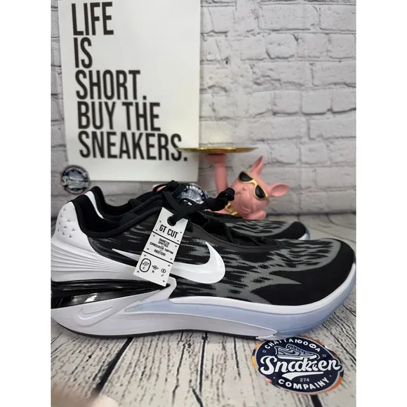 Nike Air Zoom GT Cut 2 Basketball Shoes Mens 16 Black NBA Performance Sneakers