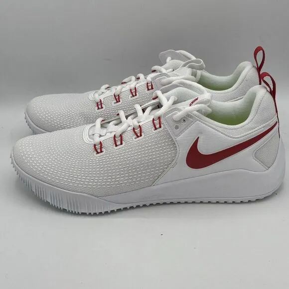 Nike Air Zoom Hyperace 2 SE Mens 11 Shoes Volleyball White Red AR5281-106