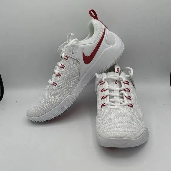 Nike Air Zoom Hyperace 2 SE Mens 11 Shoes Volleyball White Red AR5281-106