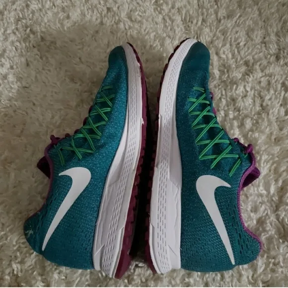 Nike Air Zoom Pegasus 32 815791-315 Blue Purple Chicago Marathon Women's shoes