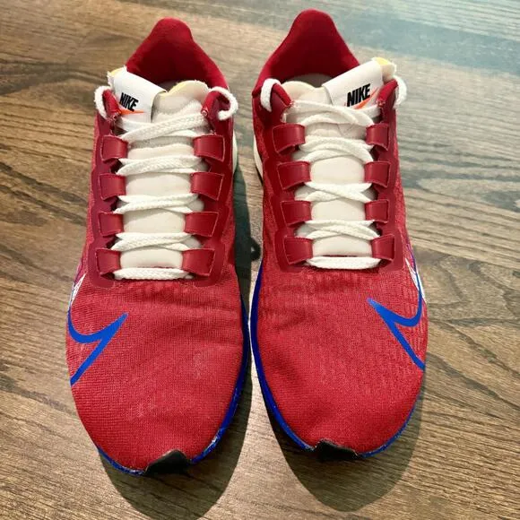 Nike Air Zoom Pegasus 37 Premium Gym Red Game Royal Shoes 11