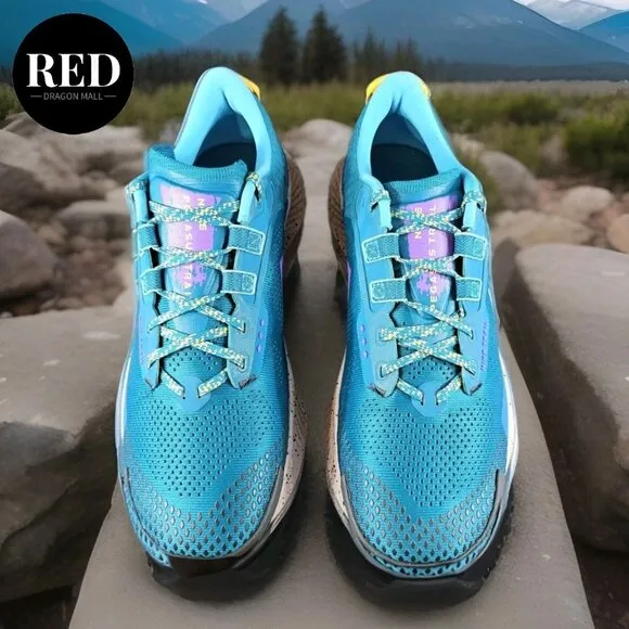 Nike Air Zoom Pegasus Trail 3 Mystic Teal Grey Shoes DA8697-300 - Men's Size 8.5