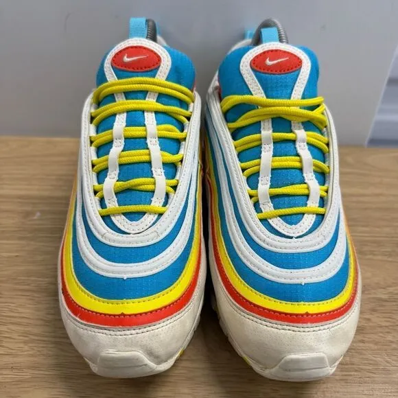 Nike Air Max 97 Summer Pack Women's Running Shoes Size 8.5 7Y White