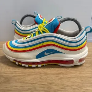 Nike Air Max 97 Summer Pack Women's Running Shoes Size 8.5 7Y White