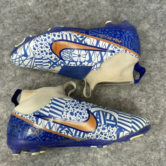 Nike AirZoom Mercurial CR7 Soccer Cleats Youth Size 5Y Boys DQ5324-182 Laceless