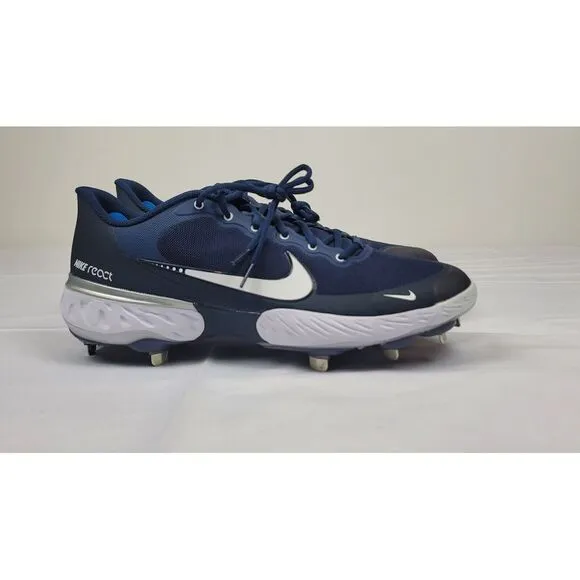 Nike Alpha Huarache Elite 3 Baseball Cleats Mens 13, 14. Blue Low CK0746-401 NEW