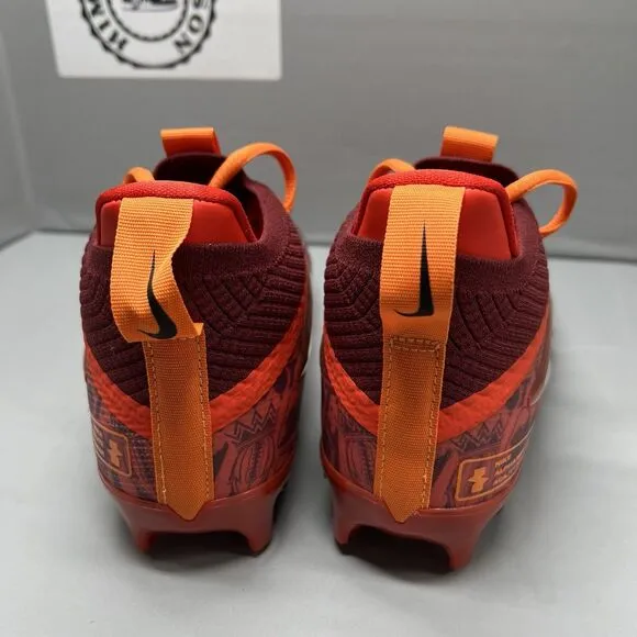 Nike Alpha Menace 4 Elite NRG (FQ4046-600) Red Football Cleats Men Size 9 NEW