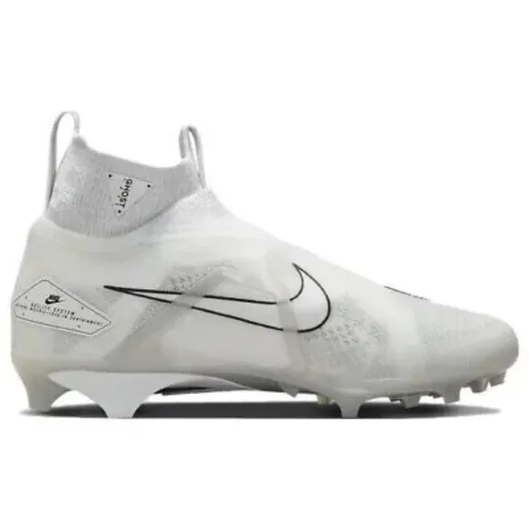Nike Alpha Menace Elite 3 Men's Football Cleats Shoes Size 10.5 White CT6648-109