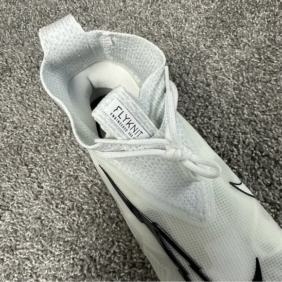 Nike Alpha Menace Elite 3 Men's Football Cleats Shoes Size 10.5 White CT6648-109