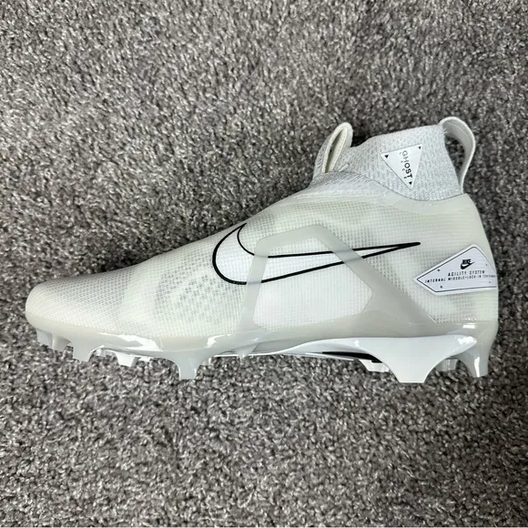 Nike Alpha Menace Elite 3 Men's Football Cleats Shoes Size 10.5 White CT6648-109