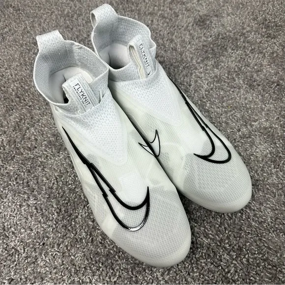 Nike Alpha Menace Elite 3 Men's Football Cleats Shoes Size 10.5 White CT6648-109