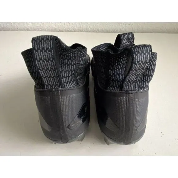 Nike Alpha Menace Elite 3 Mid Football Cleats Black DM1792-004 Men’s Sz 15