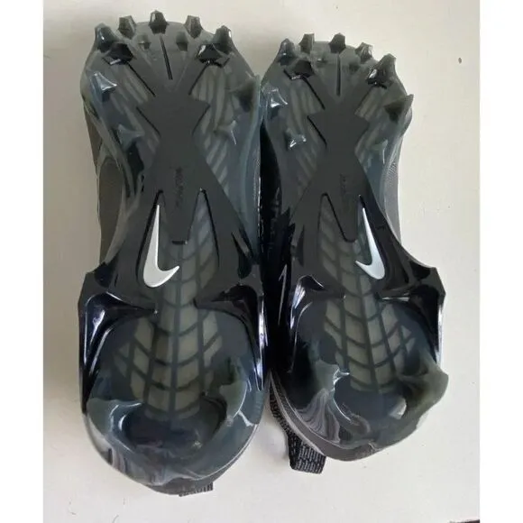 Nike Alpha Menace Elite 3 Mid Football Cleats Black DM1792-004 Men’s Sz 15