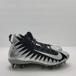 Nike Alpha Menace Men's Gray Black Football Cleats 871451-001 US Size 12