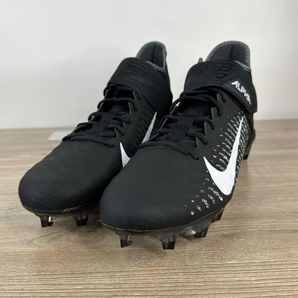 Nike Alpha Menace Pro 2 Mid Football Cleats AQ3209-002 Mens Size‎ 11.5