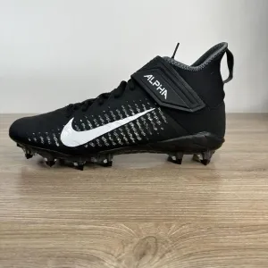 Nike Alpha Menace Pro 2 Mid Football Cleats AQ3209-002 Mens Size‎ 11.5