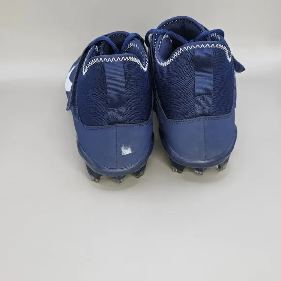 Nike Alpha Menace Pro 2 Mid Football Cleats Men's Size 13 Blue /White BV3945-404