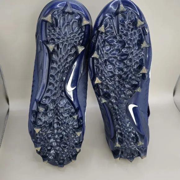 Nike Alpha Menace Pro 2 Mid Football Cleats Men's Size 13 Blue /White BV3945-404