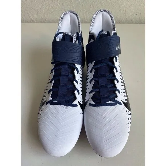 Nike Alpha Menace Pro 2 MID Football Cleats BV3945-102 Midnight Navy Men’s Sz 15