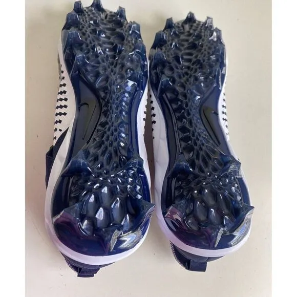 Nike Alpha Menace Pro 2 MID Football Cleats BV3945-102 Midnight Navy Men’s Sz 15
