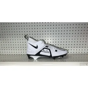 Nike Alpha Menace Pro 3 Mens Football Cleats Size 11 White Black CT6649-100
