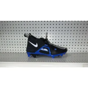 Nike Alpha Menace Pro 3 Mens Football Cleats Size 8.5 Black Blue CT6649-007