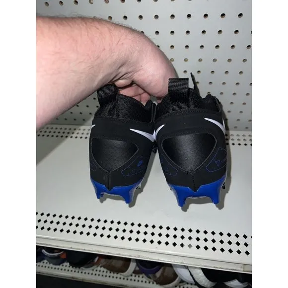 Nike Alpha Menace Pro 3 Mens Football Cleats Size 8.5 Black Blue CT6649-007