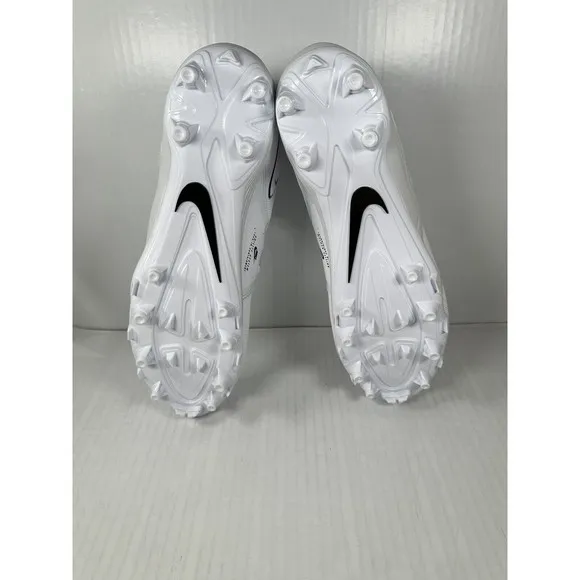 Nike Alpha Menace Varsity 3 White Football Cleats Mens Size 10 CV0586-109 NEW