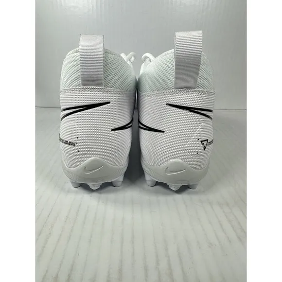 Nike Alpha Menace Varsity 3 White Football Cleats Mens Size 10 CV0586-109 NEW