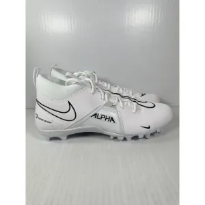 Nike Alpha Menace Varsity 3 White Football Cleats Mens Size 12 CV0586-109 NEW