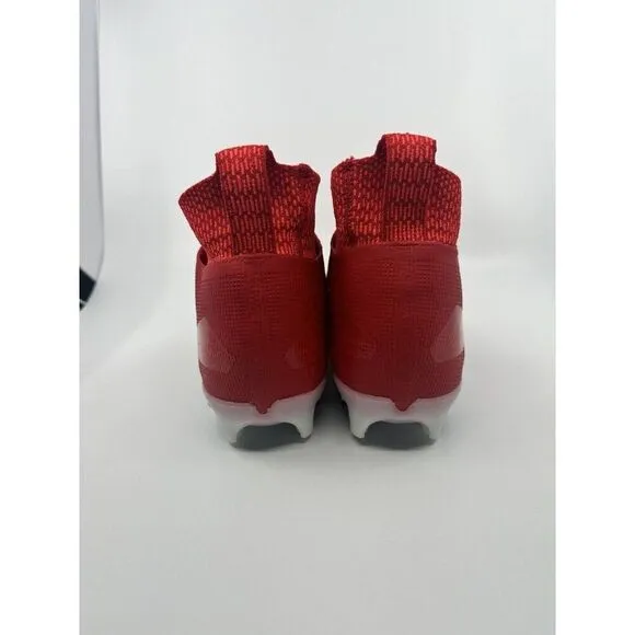 Nike Alpha Menace Elite 3 Red White Football Cleats CT6648-616 Men’s Size 10