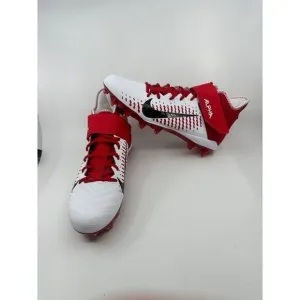 Nike Alpha Menace Pro 2 Mid Men's Size 10 Football Cleats Red White BV3945-105