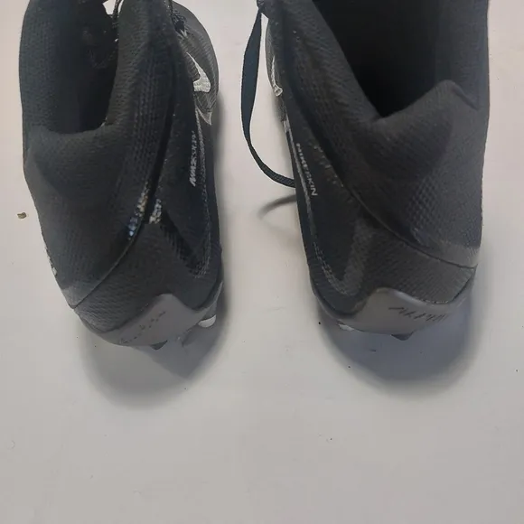 Nike Alpha Pro 2 3/4 TD Shoes Men's 16 Black Low Top Football Cleats.
