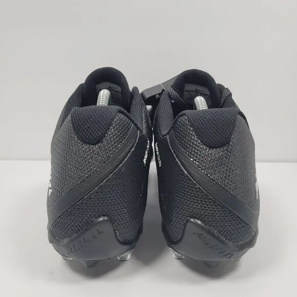 Nike Alpha Pro 2 TD Men's Black Football Cleats 719934-010 US Size 15 Like New