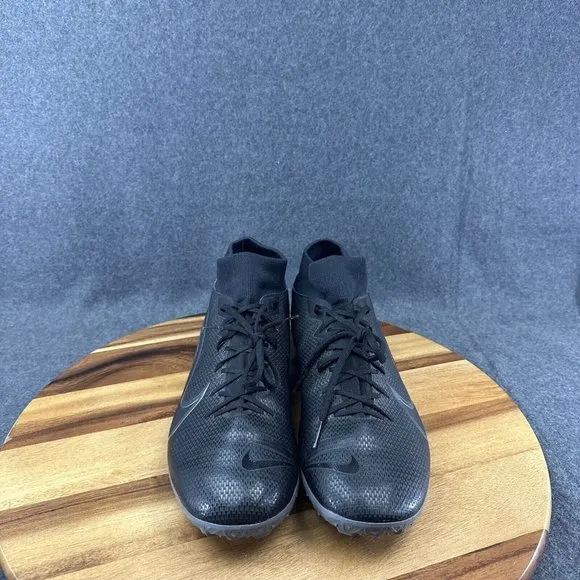 Nike AT7978 001 Superfly 7 Academy TF Unisex Soccer Shoes Black Grey Sz 13
