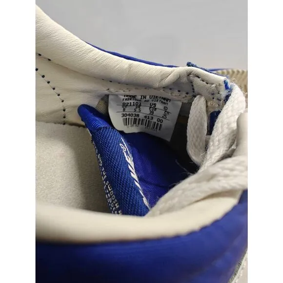 Nike Cortez Blue &amp; White Sneakers Women's Shoes Size 8