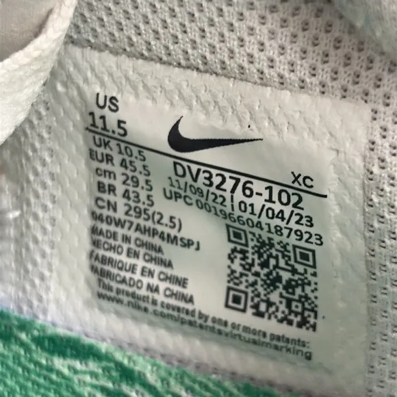 Nike Court Air Zoom NXT Tennis Shoes DV3276-102 Size 11.5