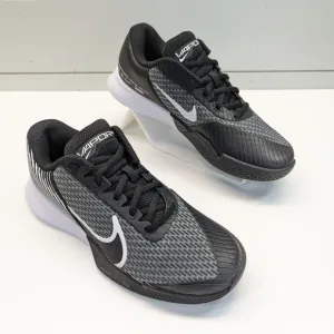 Nike Court Air Zoom Vapor Pro 2 HC Black White Women's Tennis shoes size 8.5