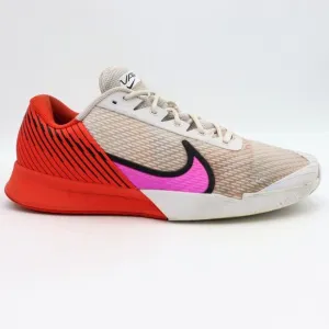 Nike Court Air Zoom Vapor Pro 2 Mens Sz 14 US White Picante Fuchsia Tennis Shoes