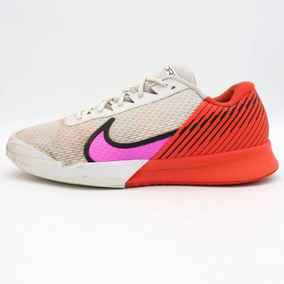 Nike Court Air Zoom Vapor Pro 2 Mens Sz 14 US White Picante Fuchsia Tennis Shoes