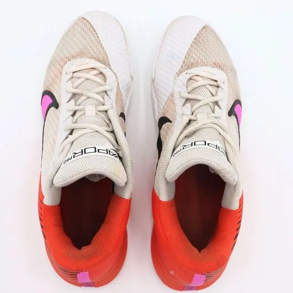 Nike Court Air Zoom Vapor Pro 2 Mens Sz 14 US White Picante Fuchsia Tennis Shoes