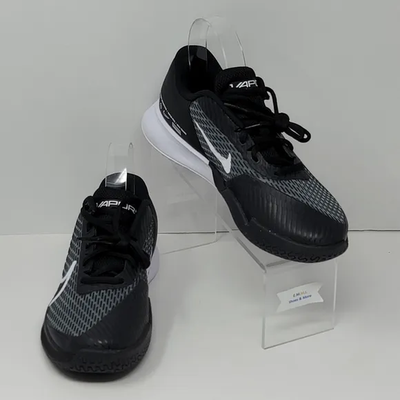 Nike Court Air Zoom Vapor Pro 2 Womens Size 6.5 Black White Shoes FB2200-001 New